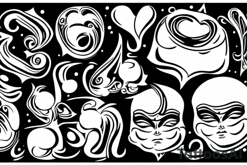 fat rolls tattoo idea