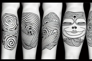 fat rolls tattoo idea