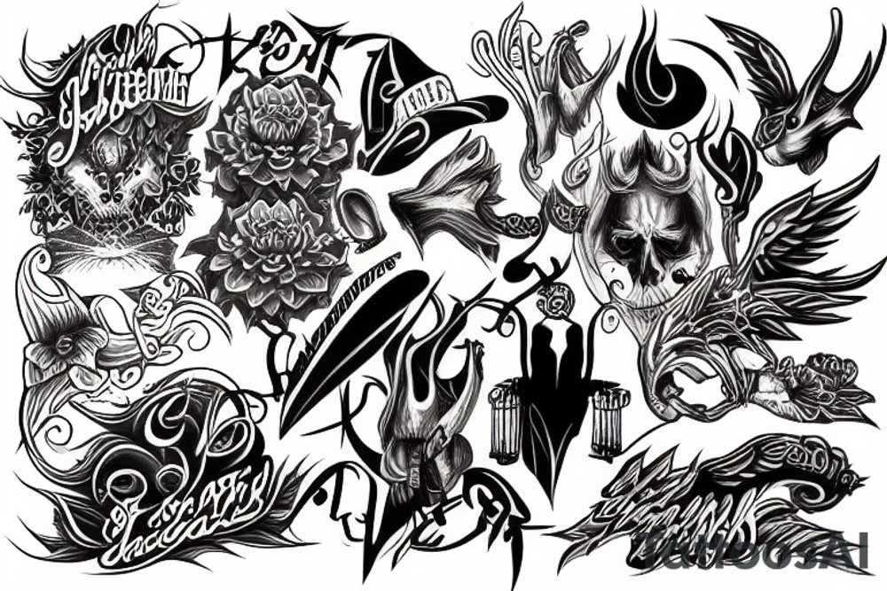 Lakeshormen performing Arts tattoo idea