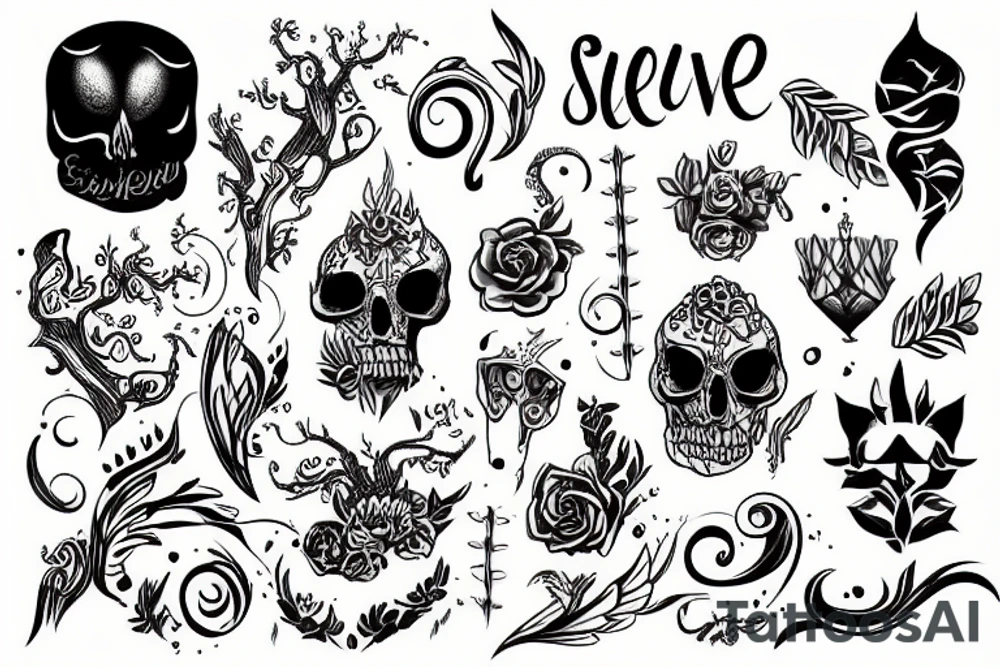 sleave tattoo tattoo idea