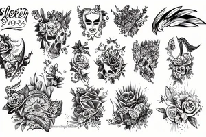 sleave tattoo tattoo idea