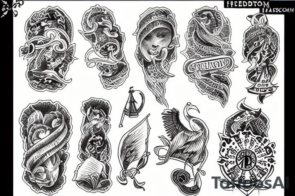 Freedom tattoo idea
