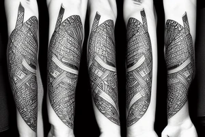 nordic symbols tattoo idea