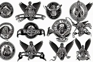 Franciscan friars Crest tattoo idea