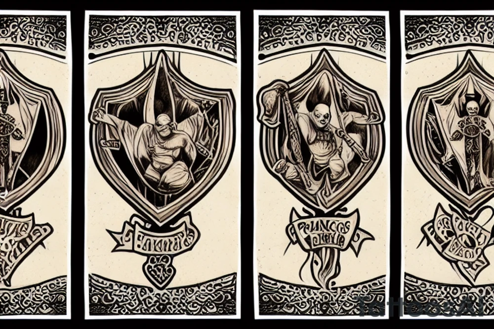 Franciscan friars Crest tattoo idea