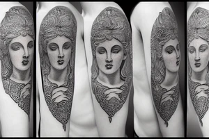 Aphrodite statue ancient greece tattoo idea