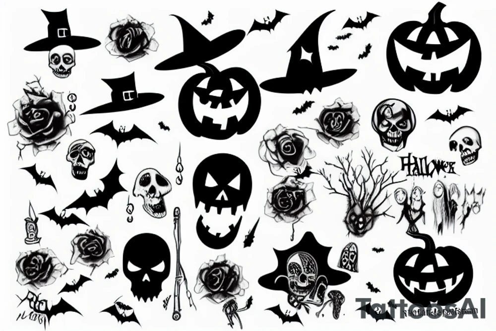 Halloween tattoo idea
