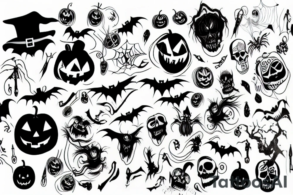 Halloween tattoo idea