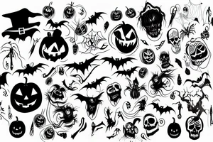 Halloween tattoo idea