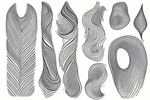 Lines similar to veins tattoo idea