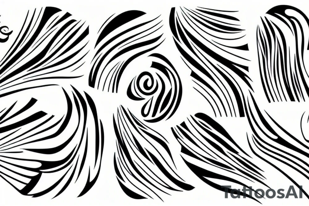 Lines similar to veins tattoo idea