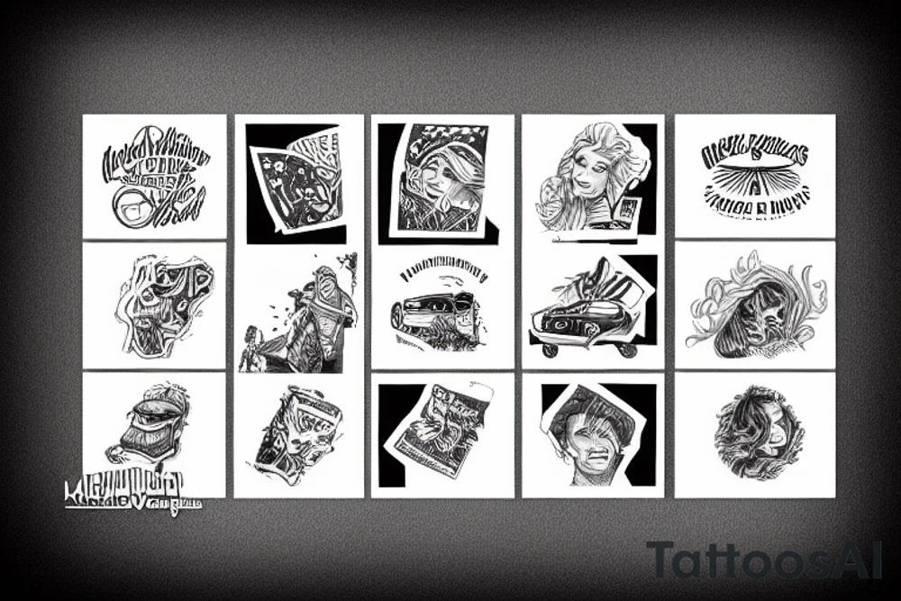 Ventura Highway tattoo idea