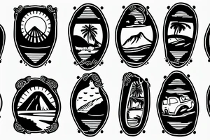 Ventura Highway in the sunshine tattoo idea