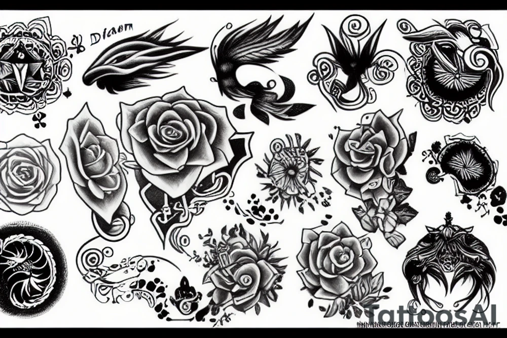 "Dream" written tattoo idea