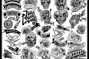 the "TRUE" word tattoo idea