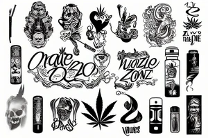 420vapezone tattoo idea