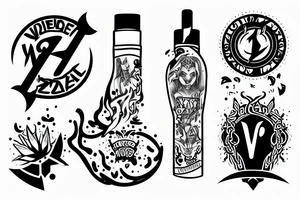 420vapezone tattoo idea