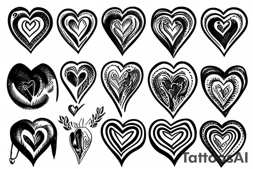 Ice cold Heart tattoo idea