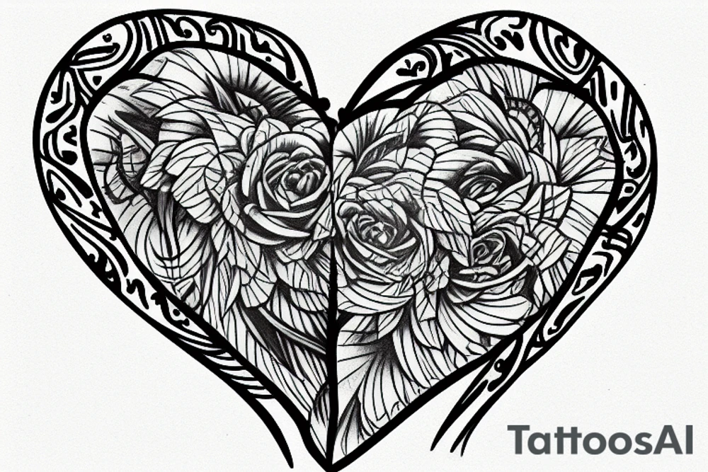 Ice cold Heart tattoo idea