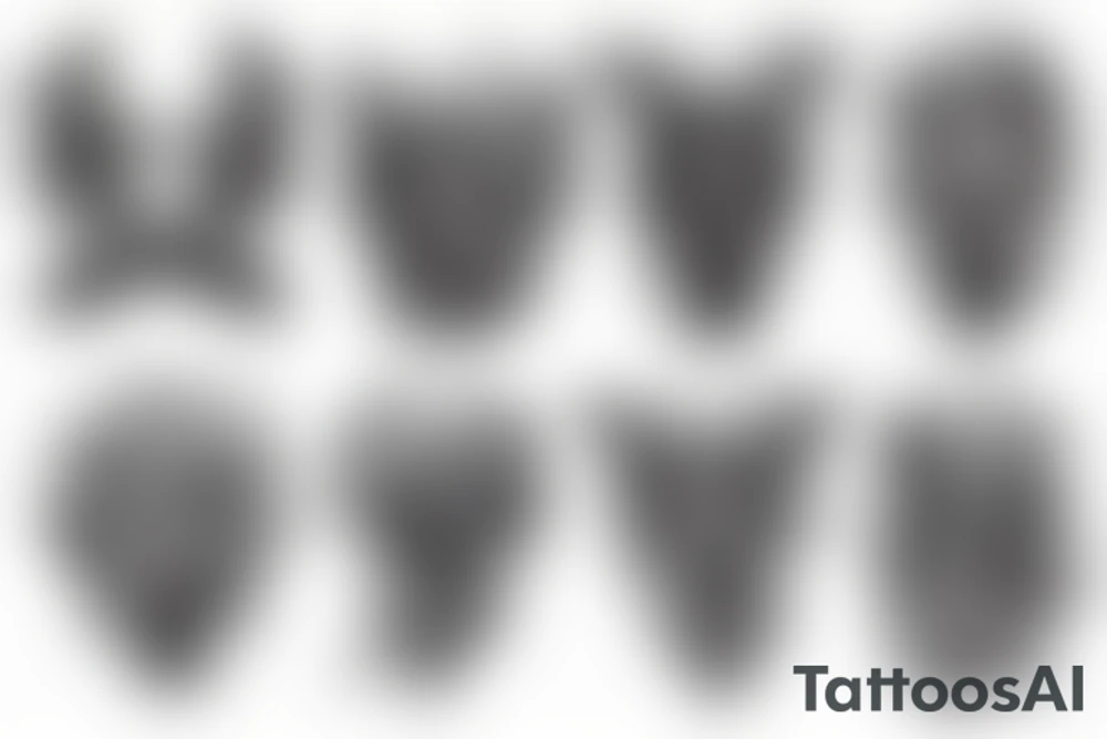 Depressed tattoo idea