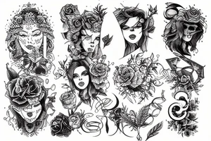 Depressed tattoo idea