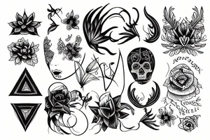 Depressed tattoo idea