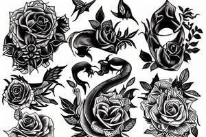 Depressed tattoo idea