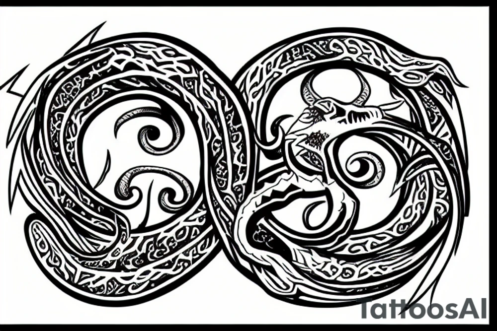 ouroboros tattoo idea