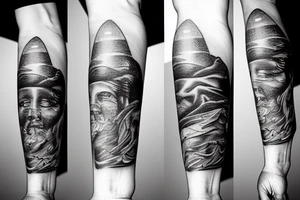 Christ the Redeemer of Rio de Janeiro, abstract tattoo idea