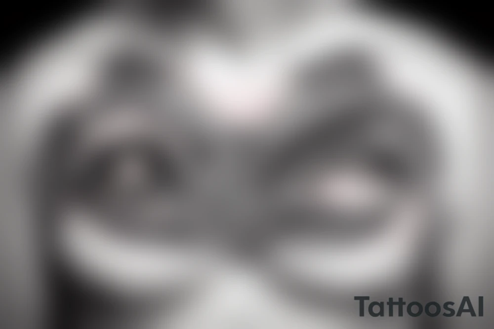 Eye Masonic electrical mechanical tattoo idea