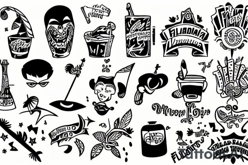 florida vacation tattoo idea