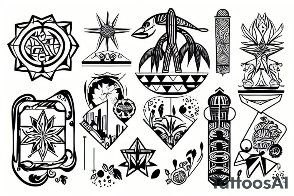florida vacation tattoo idea
