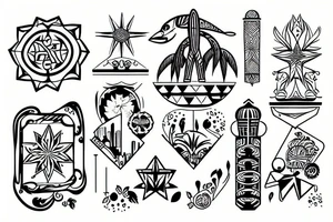 florida vacation tattoo idea