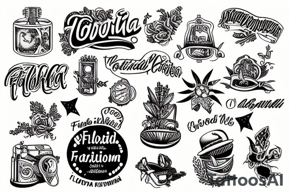 Florida vacation tattoo idea