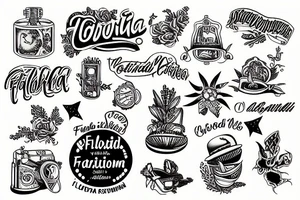 Florida vacation tattoo idea