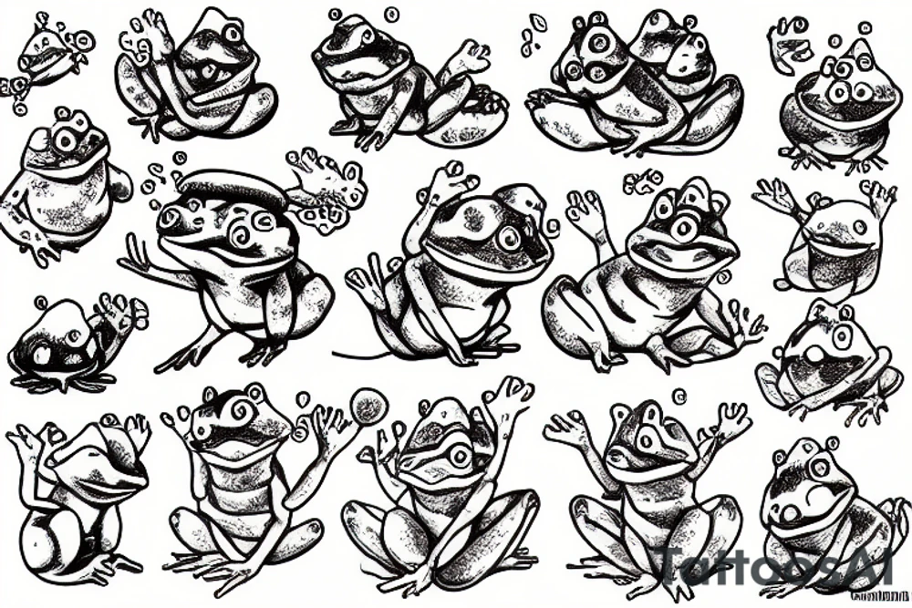toad in a pocket tattoo idea