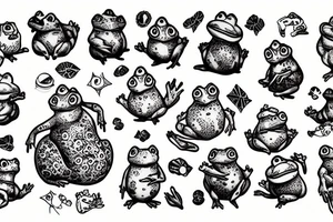 toad in a pocket tattoo idea