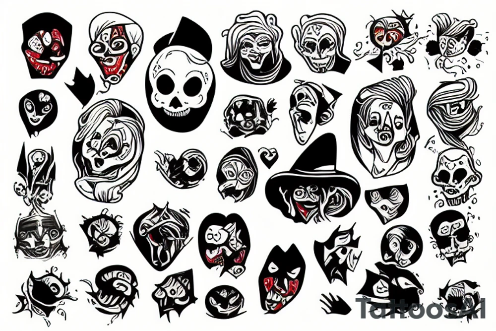 Carnival of souls tattoo idea