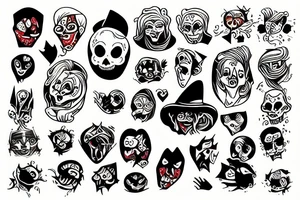 Carnival of souls tattoo idea