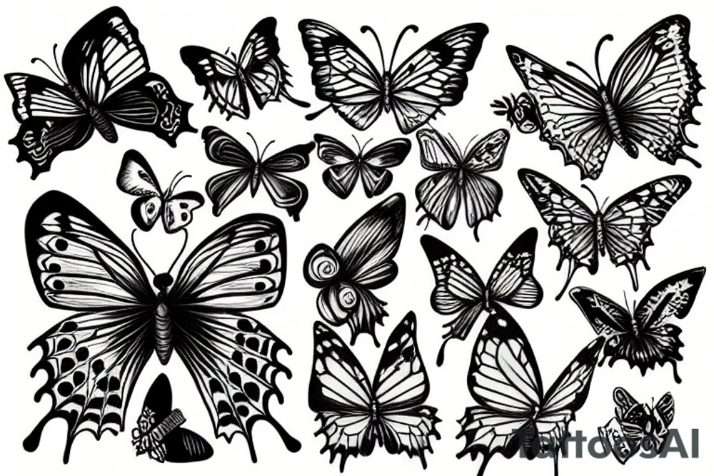 Chaos Theory, ButterFly , Hurricane, Jesus tattoo idea