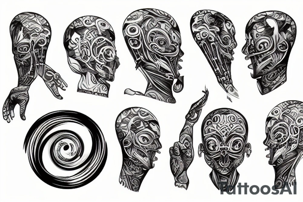 Hurricane tattoo idea