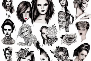 hot redhead submissive slavegirl tattoo idea