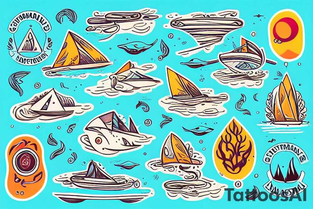 a wonderful campsite in Australia. A longboard and the ocean. tattoo idea