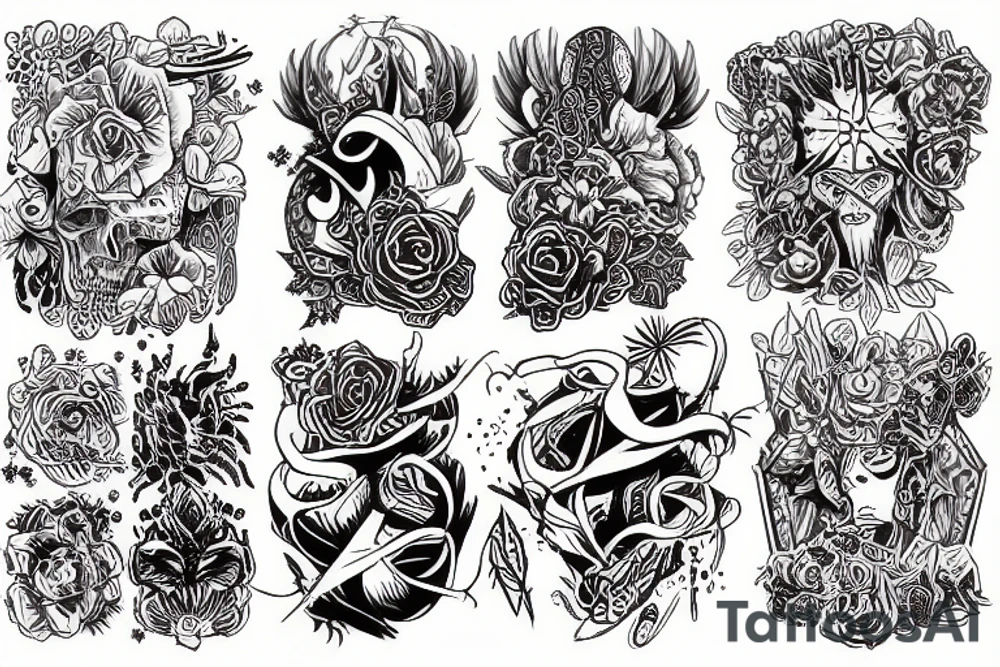 valley tattoo idea