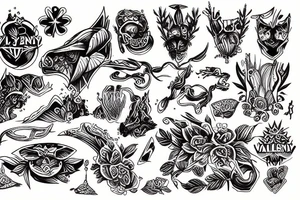 valley tattoo idea