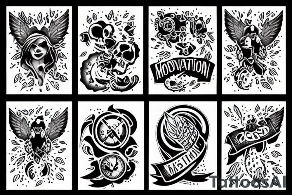 Motivation tattoo idea