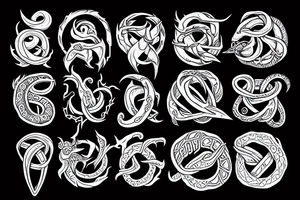 Ouroboros tattoo idea
