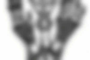 skeleton hands praying while holding a rosary in them tattoo idea