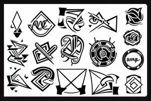 moving restart sign tattoo idea