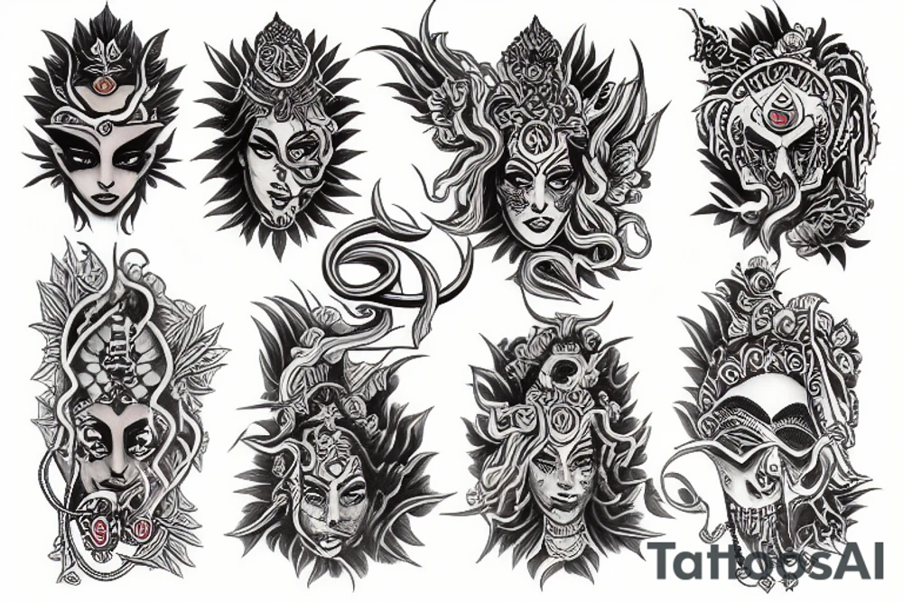 rangda tattoo idea